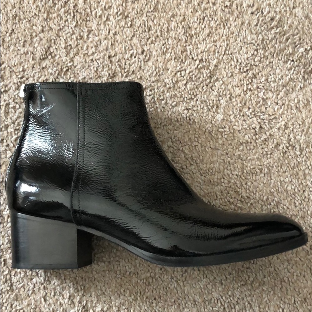 Rag & Bone patent leather booties size 38.5